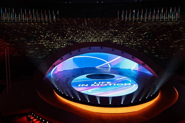 ITALY, VERONA - MARCH 6, 2026: Before the opening ceremony of 2026 Paralympic Winter games, Winterspiele,Spiele, Summer games at the Verona Arena. Mikhail Tereshchenko TASS  89663604