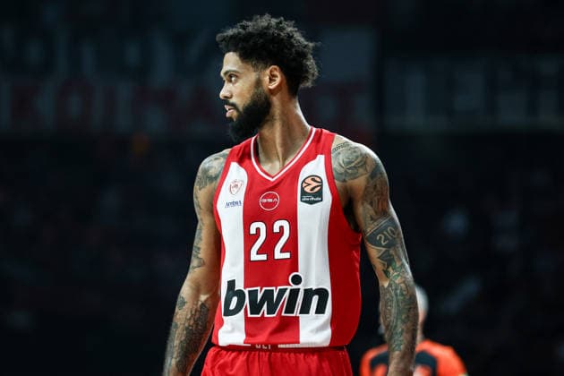 Olympiacos Piraeus v Panathinaikos AKTOR - Euroleague PIRAEUS, GREECE - MARCH 6: Olympiacos player Tyler Dorsey in action during the Euroleague season 2025-26 match between Olympiacos Piraeus and Panathinaikos AKTOR Athens in Peace and Friendship Stadium in Piraeus, Greece on 6 March 2026. Andreas Papakonstantinou Anadolu Piraeus Greece. Editorial use only. Please get in touch for any other usage.  Copyright: x2026xAnadoluxAndreasxPapakonstantinoux