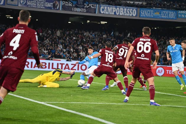 Serie A football match - 2025 26 Napoli vs Torino Alberto Paleari of Torino FC During the 2025 26 Italian Serie A football match between SSC Napoli and FC Torino on March 6, 2026, at the Diego Armando Maradona Stadium in Naples. Pictured: NAPOLI stadio Diego Armando Maradona CAMPANIA ITALIA Copyright: xFABIOxSASSOxFabioxSassox DSC_5862