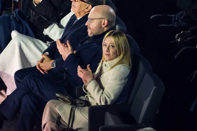 Giorgia Meloni during Paralympic Winter games, Winterspiele,Spiele, Summer games opening ceremony of Milano-Cortina 2026 on March 6, 2026 at Arema of Verona in Verona, Italy  Copyright: xRobertoxTommasini IPAxSportx xipa-agency.netx xx IPA_72475729 IPA_Agency_IPA72475729