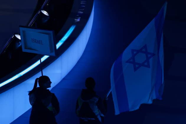 ITALY, VERONA - MARCH 6, 2026: Israel s national team, Nationalteam during the opening ceremony of 2026 Paralympic Winter games, Winterspiele,Spiele, Summer games at the Verona Arena. Mikhail Tereshchenko TASS  89667145