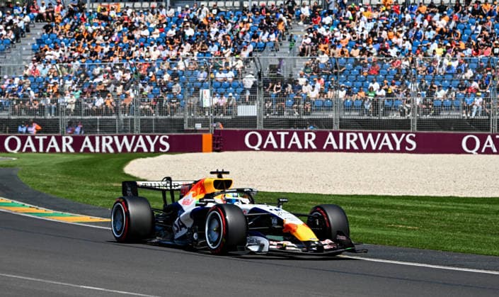 Formula One GP Melbourne Australia. Friday, March 06, 2026 Arvid Lindblad 41, Visa Cash App Racing Bulls Formula One Team; Formula One GP Melbourne Australia. Friday, March 06, 2026 Copyright: xBEAUTIFULxSPORTS Erlhofx