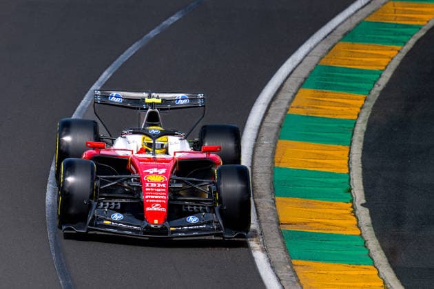 Formula One GP Melbourne Australia. Friday, March 06, 2026 Lewis Hamilton 44, Scuderia Ferrari HP; Formula One GP Melbourne Australia. Friday, March 06, 2026 Copyright: xBEAUTIFULxSPORTS Erlhofx