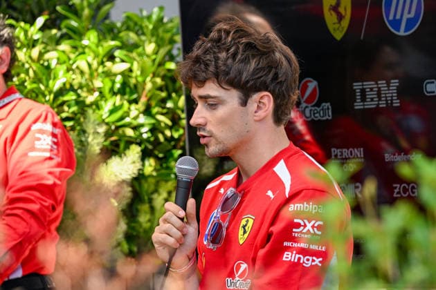 Formula One GP Melbourne Australia. Friday, March 06, 2026 Charles Leclerc 16, Scuderia Ferrari HP; Formula One GP Melbourne Australia. Friday, March 06, 2026 Copyright: xBEAUTIFULxSPORTS Erlhofx