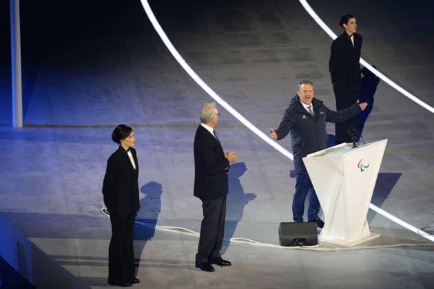 Opening Ceremony - Milano Cortina 2026 Winter Paralympic Games: Day 0 The XIV Edition of the Paralympic Winter games, Winterspiele,Spiele, Summer games the Opening Ceremony of the Milano Cortina 2026 Paralympic Winter Games, takes place at Verona Olympic Arena in Verona, Italy, on March 6, 2026. Verona Italy  Copyright: xRobertoxTommasinix originalFilename:tommasini-milanoco260306_npJ6W.jpg