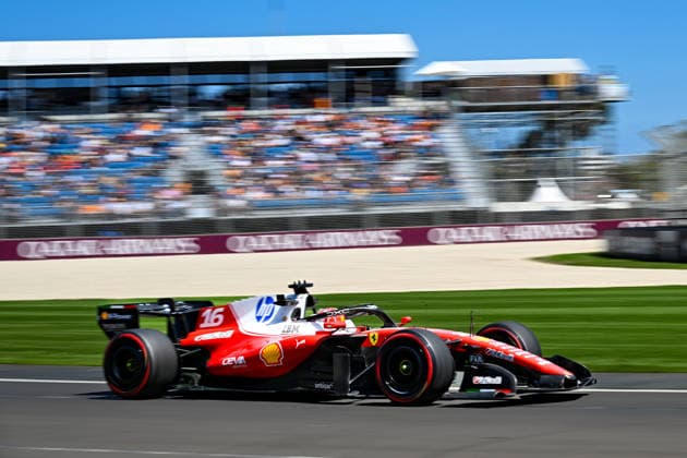 Formula One GP Melbourne Australia. Friday, March 06, 2026 Charles Leclerc 16, Scuderia Ferrari HP; Formula One GP Melbourne Australia. Friday, March 06, 2026 Copyright: xBEAUTIFULxSPORTS Erlhofx