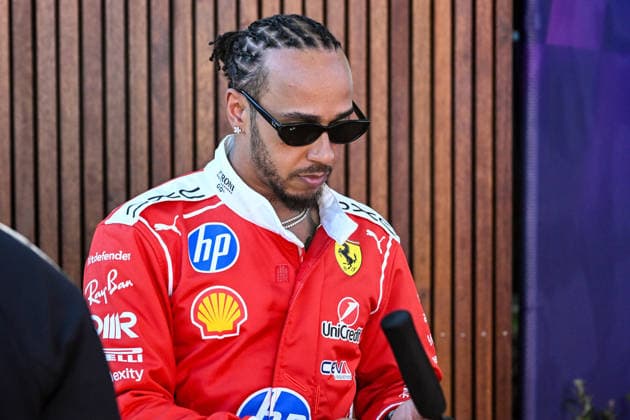 Formula One GP Melbourne Australia. Friday, March 06, 2026 Lewis Hamilton 44, Scuderia Ferrari HP; Formula One GP Melbourne Australia. Friday, March 06, 2026 Copyright: xBEAUTIFULxSPORTS Erlhofx
