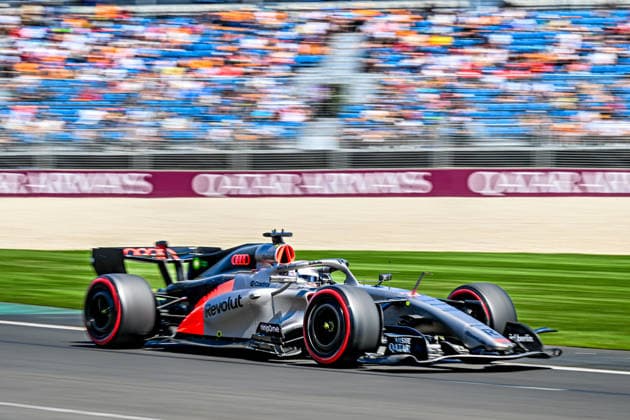 Formula One GP Melbourne Australia. Friday, March 06, 2026 Nico Huelkenberg 27, Audi Revolut F1 Team; Formula One GP Melbourne Australia. Friday, March 06, 2026 Copyright: xBEAUTIFULxSPORTS Erlhofx