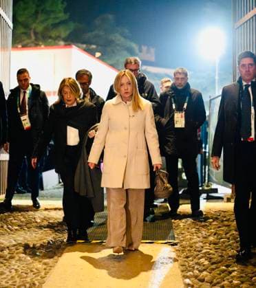 March 7, 2026, Verona: La presidente del Consiglio Giorgia Meloni alla cerimonia di apertura dei Giochi Paralimpici Invernali Milano Cortina 2026, Verona, 6 marzo 2026 ANSA UFFICIO STAMPA PALAZZO CHIGI FILIPPO ATTILI +++FOTO DIFFUSA DALL UFFICIO STAMPA - USARE SOLO PER ILLUSTRARE OGGI LA NOTIZIA INDICATA NEL TITOLO - NON ARCHIVIARE - NON VENDERE - NON USARE PER FINI NON GIORNALISTICI - NPK+++.---- An handout picture provided by Quirinale press office shows the italian President of the Council Giorgia Meloni at the opening ceremony of the Milan-Cortina 2026 Paralympic Winter games, Winterspiele,Spiele, Summer games Verona, 6 March 2026 ANSA PALAZZO CHIGI PRESS OFFICE FILIPPO ATTILI +++ ANSA PROVIDES ACCESS TO THIS HANDOUT PHOTO TO BE USED SOLELY TO ILLUSTRATE NEWS REPORTING OR COMMENTARY ON THE FACTS OR EVENTS DEPICTED IN THIS IMAGE - NO ARCHIVING - NO LICENSING - NPK Al Via La Cerimonia Delle Paralimpiadi, Applausi Per Mattarella  - ZUMAa110 20260307_zaf_a110_004 Copyright: xPalazzoxChigixPressxOfficex