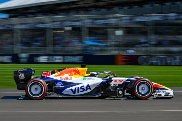 Formula One GP Melbourne Australia. Friday, March 06, 2026 Arvid Lindblad 41, Visa Cash App Racing Bulls Formula One Team; Formula One GP Melbourne Australia. Friday, March 06, 2026 Copyright: xBEAUTIFULxSPORTS Erlhofx