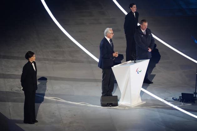 Giovanni Malago during Paralympic Winter games, Winterspiele,Spiele, Summer games opening ceremony of Milano-Cortina 2026 on March 6, 2026 at Arema of Verona in Verona, Italy  Copyright: xRobertoxTommasini IPAxSportx xipa-agency.netx xx IPA_72475730 IPA_Agency_IPA72475730