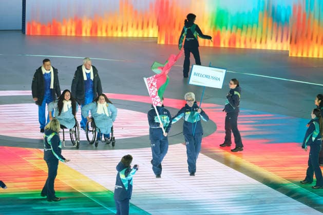 Paralympic Winter games, Winterspiele,Spiele, Summer games opening ceremony of Milano-Cortina 2026 on March 6, 2026 at Arema of Verona in Verona, Italy  Copyright: xRobertoxTommasini IPAxSportx xipa-agency.netx xx IPA_72475935 IPA_Agency_IPA72475935