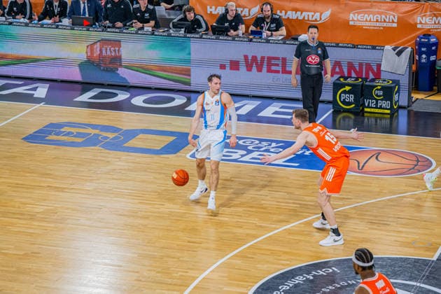 1. Basketball Bundesliga, easyCredit BBL, Saison 2025 2026, Herren, Hauptrunde, 22. Spieltag, 06.03.2026, RASTA Vechta - Science City Jena Jack Pagenkopf ( 11 - Science City Jena) in Aktion Vechta RASTA Dome Niedersachsen Deutschland