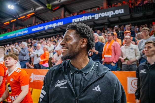 1. Basketball Bundesliga, easyCredit BBL, Saison 2025 2026, Herren, Hauptrunde, 22. Spieltag, 06.03.2026, RASTA Vechta - Science City Jena TJ Bamba ( 5 - RASTA Vechta) während der Partie Vechta RASTA Dome Niedersachsen Deutschland