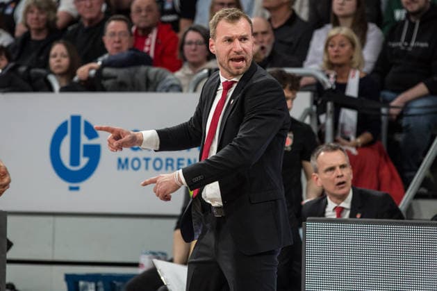 Bamberg, Deutschland 06. März 2026: 1. BBL - 2025 2026 - BMA365 Bamberg Baskets gegen Basketball Löwen Braunschweig Im Bild: Trainer Anton Gavel (Bamberg) gestikuliert mit den Händen Brose Arena Bayern Copyright: xFotostandx xSchmittx