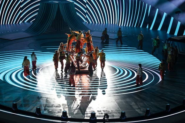 ITALY, VERONA - MARCH 6, 2026: The opening ceremony of 2026 Paralympic Winter games, Winterspiele,Spiele, Summer games at the Verona Arena 2026 Paralympic Winter Games: Opening Ceremony  - ZUMAt113 20260306_zaa_t113_508 Copyright: xMikhailxTereshchenkox