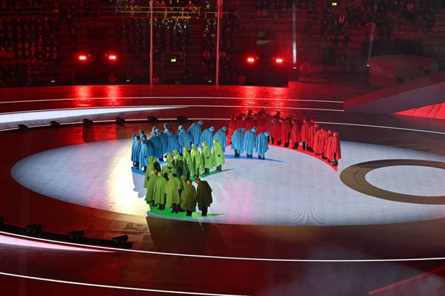 Paralympic Winter games, Winterspiele,Spiele, Summer games opening ceremony of Milano-Cortina 2026 on March 6, 2026 at Arema of Verona in Verona, Italy during Paralympic Winter Games - Opening Ceremony, Olympic Winter Games Milano-Cortina 2026 in Verona, Italy, March 06 2026  Copyright: xAlessioxMarini IPAxSportx xipa-agency.netx xx IPA_72477287 IPA_Agency_IPA72477287