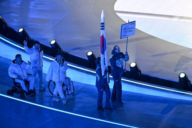 GIOCHI OLIMPICI - Olimpiadi Invernali Milano-Cortina 2026 - Paralympic Winter games, Winterspiele,Spiele, Summer games - Opening Ceremony Paralympic Winter Games opening ceremony of Milano-Cortina 2026 on March 6, 2026 at Arema of Verona in Verona, Italy during Paralympic Winter Games - Opening Ceremony, Olympic Winter Games Milano-Cortina 2026 in Verona, Italy, March 06 2026 Cortina D Ampezzo Italy  Copyright: xIPAxSport ABACAx