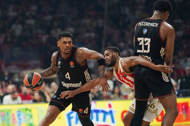March 6, 2026, Belgrade, Vojvodina province, Serbia: 202636, Belgrade, Serbia - RATHAN-MAYES XAVIER in action during the Turkish Airlines EuroLeague Regular Season basketball match between Crvena Zvezda Meridianbet and FC Bayern Munich at the Belgrade arena. Belgrade Serbia - ZUMAd223 20260306_zip_d223_034 Copyright: xMarkoxDimicx