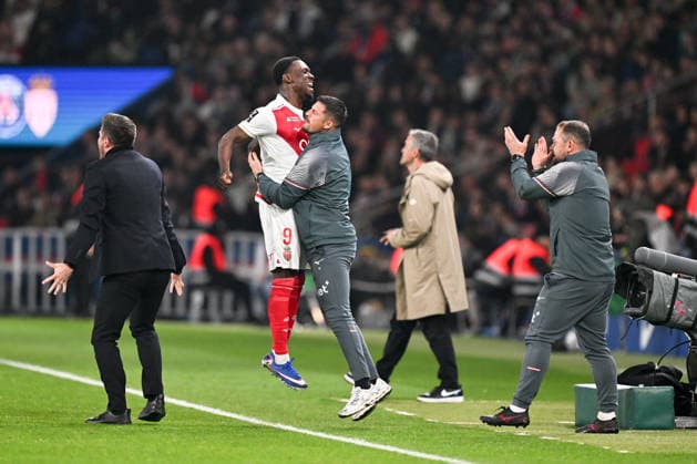 Paris Saint-Germain FC v AS Monaco FC - Ligue 1 McDonald s 2025 2026 09 Folarin BALOGUN (asm) during the Ligue 1 McDonald s match between Paris and Monaco FC at Parc des Princes on March 6, 2026 in Paris, France. Paris France  Copyright: xFEPx 776348316