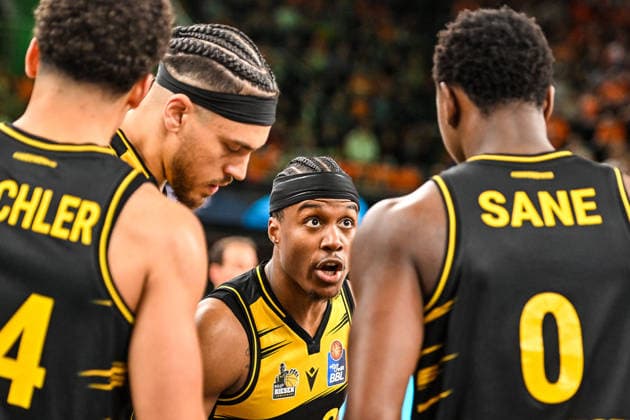 GER, BBL, ratiopharm Ulm vs MHP Riesen Ludwigsburg 06.03.2026, ratiopharm arena, Neu-Ulm, GER, BBL, ratiopharm Ulm vs MHP Riesen Ludwigsburg, im Bild Stef Smith (Ludwigsburg, 3)
