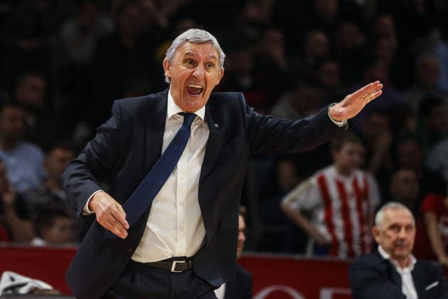 Crvena Zvezda Meridianbet v FC Bayern Munich - Euroleague BELGRADE, SERBIA - MARCH 06: Head coach of FC Bayern Munich, Svetislav Pesic follows the EuroLeague Regular Season Round 30 match between Crvena Zvezda Meridianbet Belgrade and FC Bayern Munich at Belgrade Arena on March 06, 2026 in Belgrade, Serbia. Filip Stevanovic Anadolu Belgrade Serbia. Editorial use only. Please get in touch for any other usage.  Copyright: x2026xAnadoluxFilipxStevanovicx