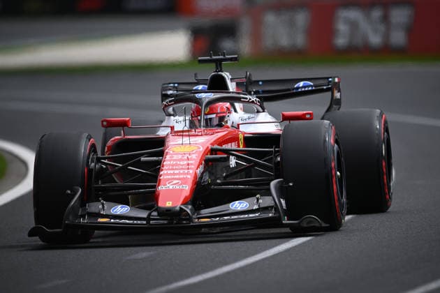 2026 AUSTRALIAN F1 GRAND PRIX, Charles Leclerc of Ferrari during a Free Practice Session Three as part of the 2026 Australian Grand Prix at Albert Park Circuit in Melbourne, Saturday, March 7, 2026. ( NO ARCHIVING, EDITORIAL USE ONLY MELBOURNE VICTORIA AUSTRALIA  Copyright: xJOELxCARRETTx 20260307162561307980