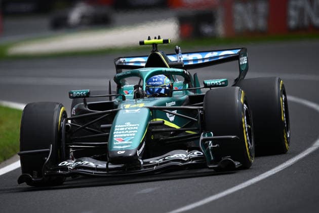 2026 AUSTRALIAN F1 GRAND PRIX, Fernando Alonso of Aston Martin during a Free Practice Session Three as part of the 2026 Australian Grand Prix at Albert Park Circuit in Melbourne, Saturday, March 7, 2026. ( NO ARCHIVING, EDITORIAL USE ONLY MELBOURNE VICTORIA AUSTRALIA  Copyright: xJOELxCARRETTx 20260307192421692480