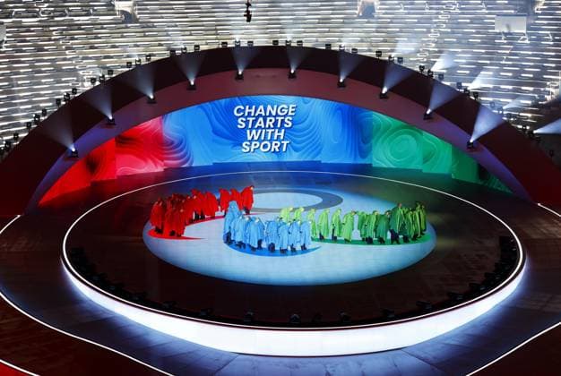 Milan Cortina Paralympics: Opening ceremony The opening ceremony of the Milan Cortina Paralympics is held at the Verona Arena, a Roman amphitheater in Verona, Italy, on March 6, 2026.  A14AA0005355722P