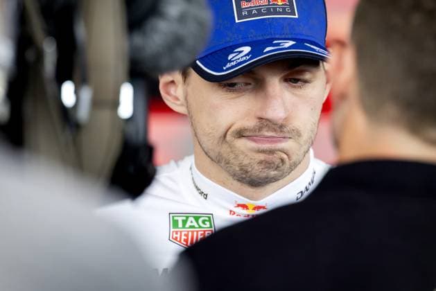 MELBOURNE - Max Verstappen (Red Bull Racing) speaks to the press after retiring in Q1 qualifying at the Albert Park Circuit ahead of the Australian Grand Prix. SANDER KONING ANP xVIxANPxSportx xxANPxIVx 552641590 originalFilename: 552641590.jpg