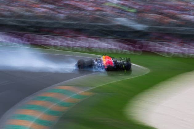 F1 Grand Prix Australia 2026 No.3 Max Verstappen (NED), Red Bull Racing, Ford Crash Unfall