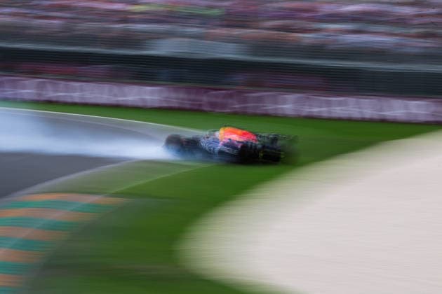 F1 Grand Prix Australia 2026 No.3 Max Verstappen (NED), Red Bull Racing, Ford Crash Unfall