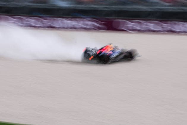 F1 Grand Prix Australia 2026 No.3 Max Verstappen (NED), Red Bull Racing, Ford Crash Unfall