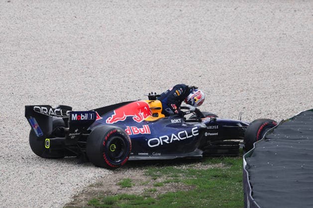 F1 Grand Prix Australia 2026 No.3 Max Verstappen (NED), Red Bull Racing, Ford Crash Unfall