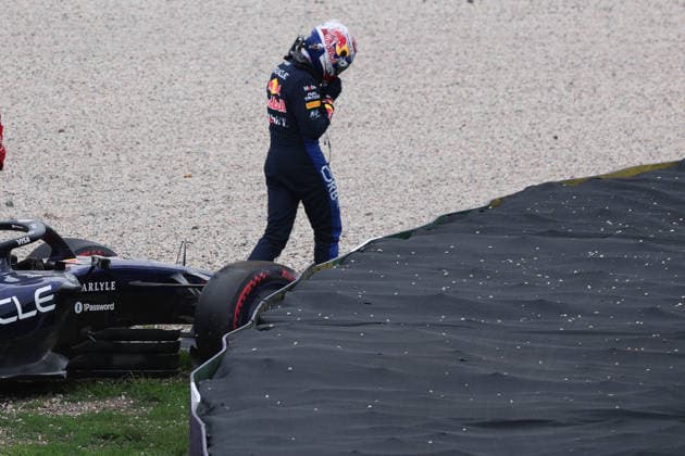 F1 Grand Prix Australia 2026 No.3 Max Verstappen (NED), Red Bull Racing, Ford Crash Unfall