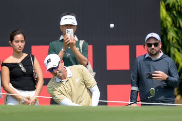March 7, 2026, Hong Kong, Hong Kong Sar, China: Sergio GARCIA of Spain in action on the 6th Green LIV Golf Hong Kong 2026 Hong Kong China - ZUMAr144 20260307_zap_r144_001 Copyright: xJaynexRussellx