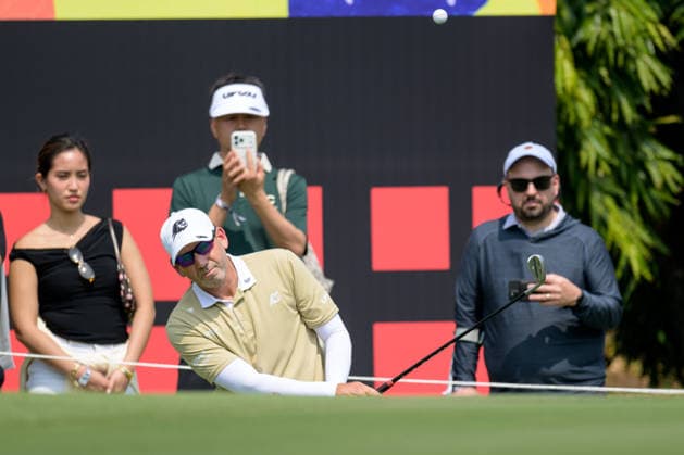 March 7, 2026, Hong Kong, Hong Kong Sar, China: Sergio GARCIA of Spain in action on the 6th Green LIV Golf Hong Kong 2026 Hong Kong China - ZUMAr144 20260307_zap_r144_005 Copyright: xJaynexRussellx