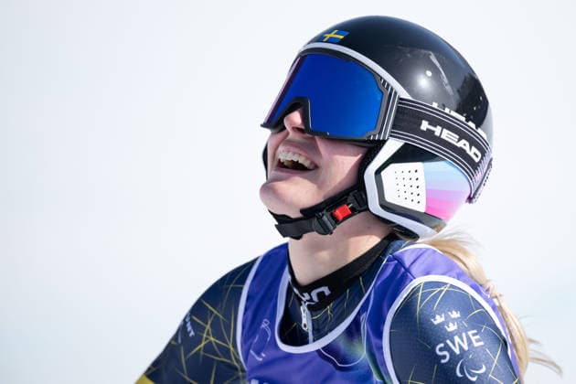 260307 Ebba Arsjö of Sweden after competing in the women s para alpin skiing downhill during day 1 of the Milano Cortina 2026 Winter Paralympic Games on March 7, 2026 in Cortina. Photo: Maxim Thore BILDBYRAN kod MT MT1009 alpint alpine skiing paralympic games paralympics paralympiska spel paralympiske leker vinter-paralympics winter paralympics milano cortina 2026 milano cortina 2026 winter paralympic games 1 bbeng störtlopp dam jubel *** 260307 Ebba Arsjö of Sweden after competing in the women s para alpine skiing downhill during day 1 of the Milano Cortina 2026 Winter Paralympic Games on March 7, 2026 in Cortina Photo Maxim Thore BILDBYRAN kod MT MT1009 alpint alpine skiing paralympic games paralympiska spel paralympiske leker vinter paralympics winter paralympics milano cortina 2026 milano cortina 2026 winter paralympic games 1 bbeng störtlopp dam jubel  Copyright: MAXIMxTHORE BB260307MT007
