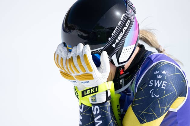 260307 Ebba Arsjö of Sweden after competing in the women s para alpin skiing downhill during day 1 of the Milano Cortina 2026 Winter Paralympic Games on March 7, 2026 in Cortina. Photo: Maxim Thore BILDBYRAN kod MT MT1009 alpint alpine skiing paralympic games paralympics paralympiska spel paralympiske leker vinter-paralympics winter paralympics milano cortina 2026 milano cortina 2026 winter paralympic games 1 bbeng störtlopp dam jubel *** 260307 Ebba Arsjö of Sweden after competing in the women s para alpine skiing downhill during day 1 of the Milano Cortina 2026 Winter Paralympic Games on March 7, 2026 in Cortina Photo Maxim Thore BILDBYRAN kod MT MT1009 alpint alpine skiing paralympic games paralympiska spel paralympiske leker vinter paralympics winter paralympics milano cortina 2026 milano cortina 2026 winter paralympic games 1 bbeng störtlopp dam jubel  Copyright: MAXIMxTHORE BB260307MT008