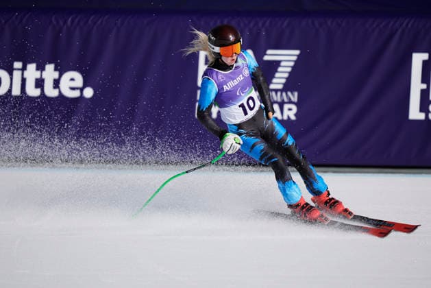 CORTINA, ITALIEN 20260307 Rysslands Varvara Voronchikhina under damernas störtlopp vid Tofane Alpine Skiing Centre i Cortina under Paralympics 2026 i Italien. *** Bilden ingar i SPORTPAKET. För övriga BETALBILD *** CORTINA ITALIEN x9200x *** CORTINA, ITALY 20260307 Russias Varvara Voronchikhina during the womens downhill race at the Tofane Alpine Skiing Centre in Cortina during the 2026 Paralympics in Italy Picture in SPORT PACKAGE For others PAY PICTURE CORTINA ITALY x9200x  Copyright: xBjörnxLarssonxRosvall TTx PARALYMPICS 2026 ALPINT STÖRTLOPP