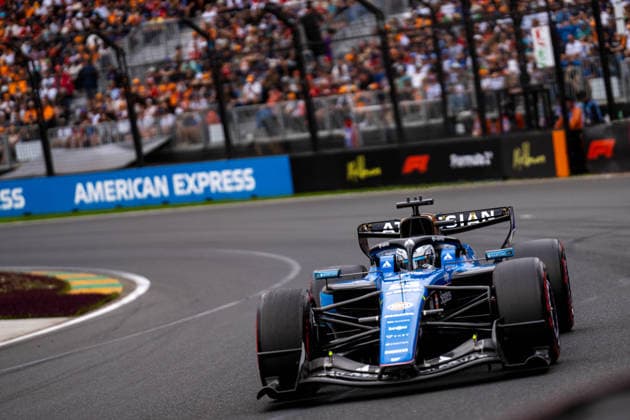 March 7, 2026, Melbourne, Victoria, Australia: (23) ALEXANDER ALBON - (THA) - Atlassian Williams F1 Team - Williams FW48 at the final corner on Saturday at the Formula 1 Qatar Airways Australian Grand Prix 2026. F1 2026: Australian Grand Prix: Setup  - ZUMAf186 20260307_zsp_f186_140 Copyright: xJamesxForresterx