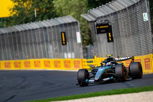 March 7, 2026, Melbourne, Victoria, Australia: (12) KIMI ANTONELLI - (ITA) - Mercedes-AMG PETRONAS Formula One Team - Mercedes W17 at turn 3 on Saturday at the Formula 1 Qatar Airways Australian Grand Prix 2026. Melbourne Australia - ZUMAf186 20260307_zsp_f186_105 Copyright: xJamesxForresterx
