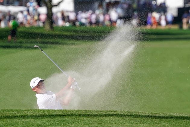 March 6, 2026, Orlando, Florida, USA: Collin Morikawa hits out of a greenside bunker on the 9th hole during the second round of the Arnold Palmer Invitational Pro-Am presented by Mastercard at Bay Hill Club & Lodge. PGA, Golf Herren 2026: Arnold Palmer Invitational - Round 2  - ZUMAw109 20260306_fap_w109_043 Copyright: xDebbyxWongx