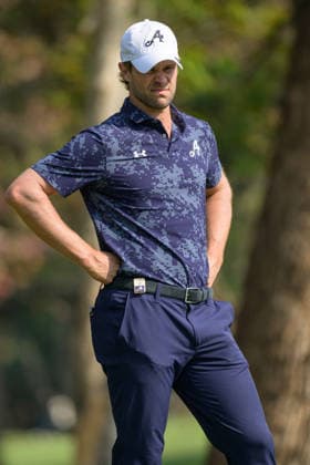 March 7, 2026, Hong Kong, Hong Kong Sar, China: Germanys Thomas DETRY holds the individual leaders position in the 3rd Round. LIV Golf Hong Kong 2026 LIV Golf Hong Kong 2026  - ZUMAr144 20260307_zap_r144_026 Copyright: xJaynexRussellx
