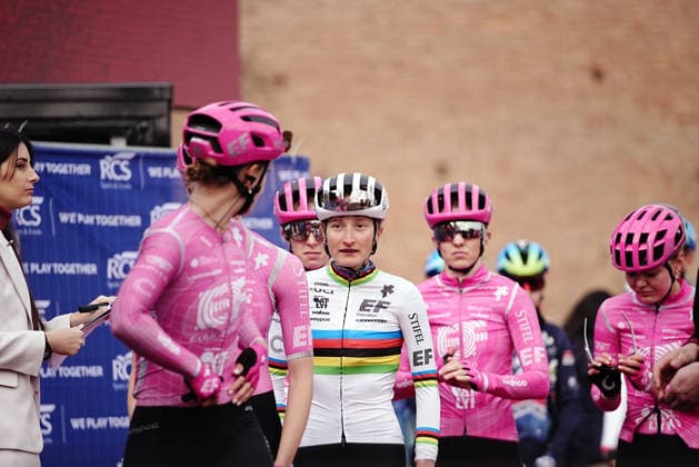 VALLIERES MILL Magdeleine during the Strade Bianche Woman Elite (White Roads) a 133 km one day race from and to Siena (Tuscany), Italy - Saturday March 7, 2025 - - cycling  Copyright: xMarcoxAlpozzi xLaPressex