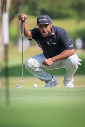 March 7, 2026, Hong Kong, Hong Kong Sar, China: USAÃ¢â‚¬â ¢s Harold VARNER III in action on the 9th green. LIV Golf Hong Kong 2026 Hong Kong China - ZUMAr144 20260307_zap_r144_020 Copyright: xJaynexRussellx