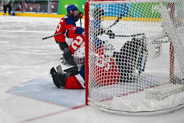 The goal of Japan Team during the Paralympic Games Milano-Cortina 2026, Ice hockey, Eishockey match between Czechia vs Japan on March 6, 2026 at Arena di Verona in Verona, Italy during Paralympic Winter games, Winterspiele,Spiele, Summer games MILANO-CORTINA 2026 - Para ice hockey - Czechia vs Japan, Olympic Winter Games Milano-Cortina 2026 in Milano, Italy, March 07 2026  Copyright: xAlessioxMarini IPAxSportx xipa-agency.netx xx IPA_72495921 IPA_Agency_IPA72495921