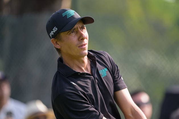 March 7, 2026, Hong Kong, Hong Kong Sar, China: Mexico Carlos ORTIZ tees off on the 11th. LIV Golf Hong Kong 2026 Hong Kong China - ZUMAr144 20260307_zap_r144_031 Copyright: xJaynexRussellx