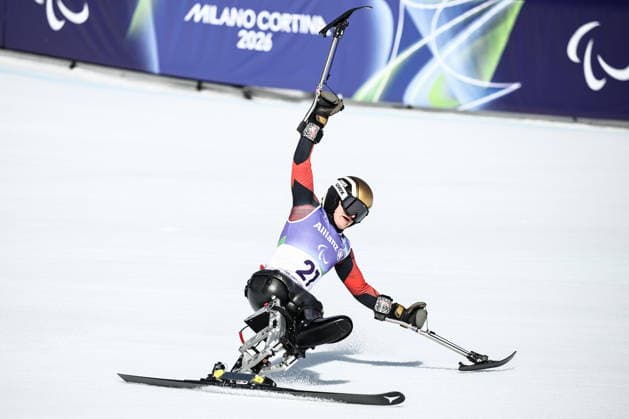 ITALY, VENETO - MARCH 7, 2026: Anna-Lena Forster of Germany competes in the women s downhill sit-skiing event during the 2026 Winter Paralympic Games on the Olympia delle Tofane of the Tofane Alpine Skiing Centre in Cortina d Ampezzo, Province of Belluno 2026 Winter Paralympics: Para-Alpine Skiing  - ZUMAt113 20260307_zaa_t113_122 Copyright: xMikhailxTereshchenkox