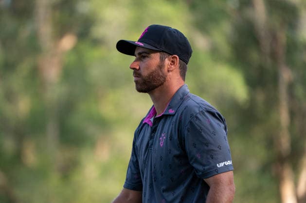 HONGKONG LIV-GOLF American professional golfer, Matthew Wolff during a game in Fanling Golf Course where LIV Golf Hong Kong is being held in Hong Kong, March 7, 2026. NEXPHER Vernon Yuen HONG KONG